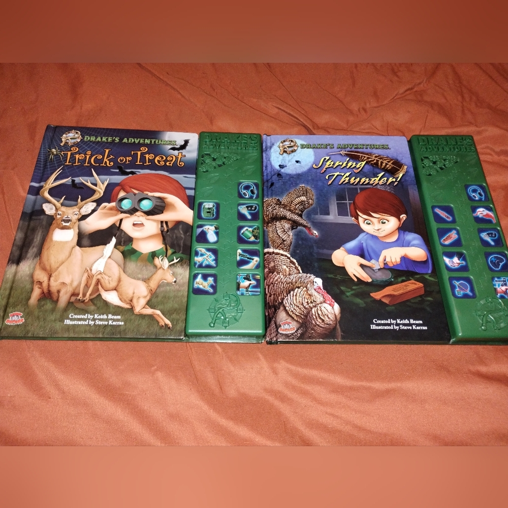 Drake's Adventures Book Set Trick or Treat & Spring Thunder by Keith Beam